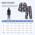 thumbnail image 3 of KLL Sloths Dancing Sleepwear Mens Flannel Pajamas,Long Cotton Pj Set, 3 of 7