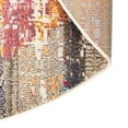 thumbnail image 4 of Rugs.com Vivid Collection Rug – 3 Ft Round Multi Medium-Pile Rug Perfect For Kitchens, Dining Rooms, 4 of 4