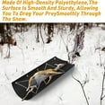 thumbnail image 5 of Deer Drag Sled for Hunting & Ice Fishing - Heavy Duty Game Hauler with Pull Rope, Thickened Design for Transporting Deer, Firewood, Fishing Gear & Hunting Accessories Easily, 5 of 9
