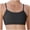 Black, variant on Women's Bra Yoga Mini Cami Seamless Bralette Microfibr Stretch Bra Thin Strap Bralette (Red, XXL)