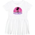 thumbnail image 3 of Inktastic San Diego California Beach Souvenir Girls Baby Dress, 3 of 5