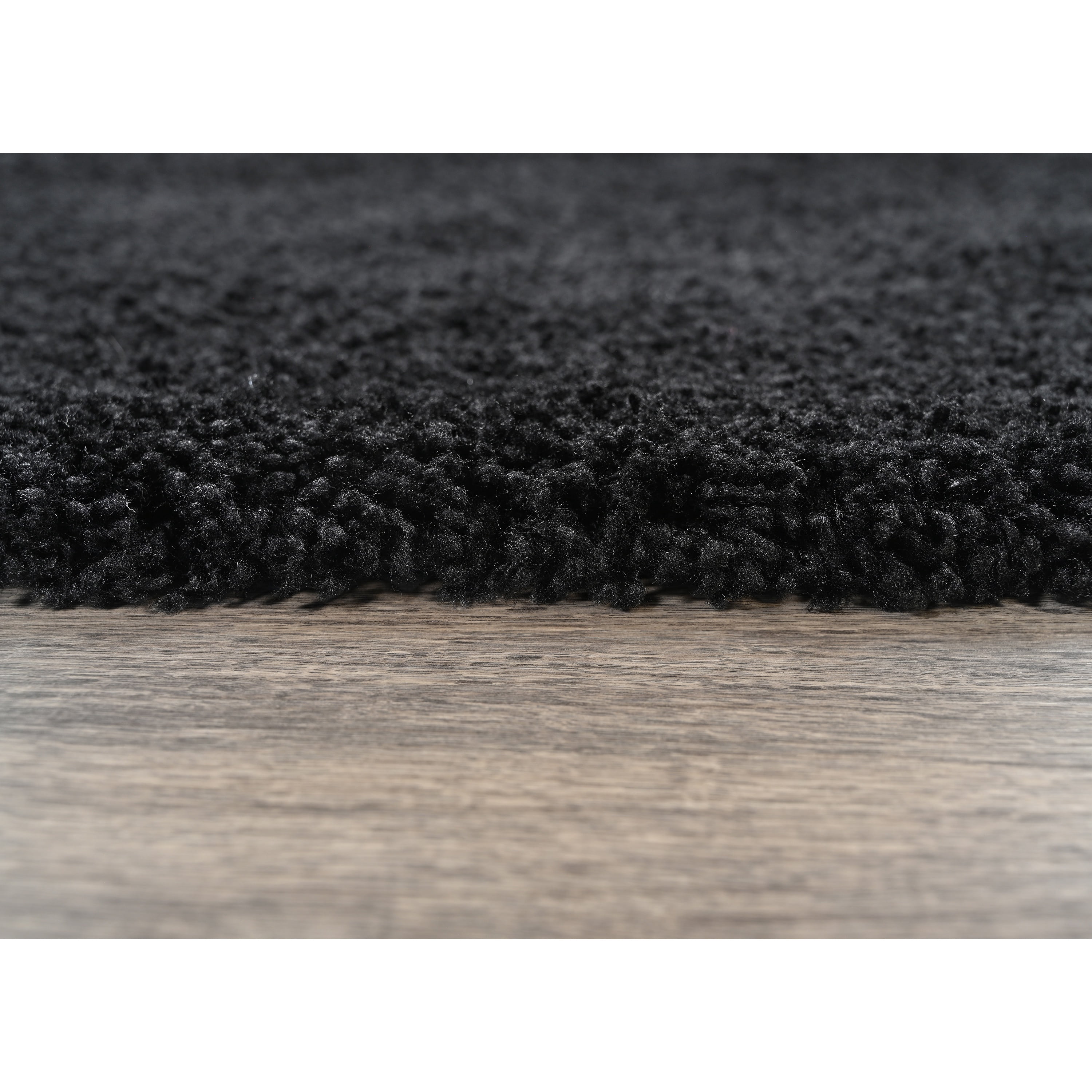 Garland Rug Serendipity Washable Nylon Black Bath Rug, 24" x 40"