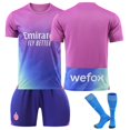 thumbnail image 2 of 2023/24 Milan Away Soccer Kit #10 Fan Shirt/Shorts Socks Set M, 2 of 5