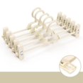 thumbnail image 3 of Adjustable Plastic Clothes Rack Compatible With Pant Skirt Clip Bra Clothespin C, 3 of 5