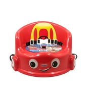 Little Tikes Cozy Coupe Kid Plastic Table Chair Booster Seat & Harness Red