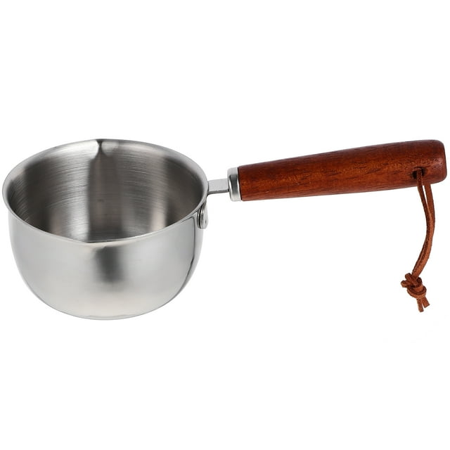 EeaseCA Stainless Steel Sauce Pan Small Induction Pot Kitchen Cookware For Cooking Boiling Stewing