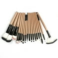 thumbnail image 4 of 18-Piece Professional Makeup Brush Set with Synthetic Fiber Bristles - Includes Fan Brush & Powder Brush (Model 7#), Soft Skin-Friendly Tools for Beginners & Pros, Portable Size for Daily Use &, 4 of 5