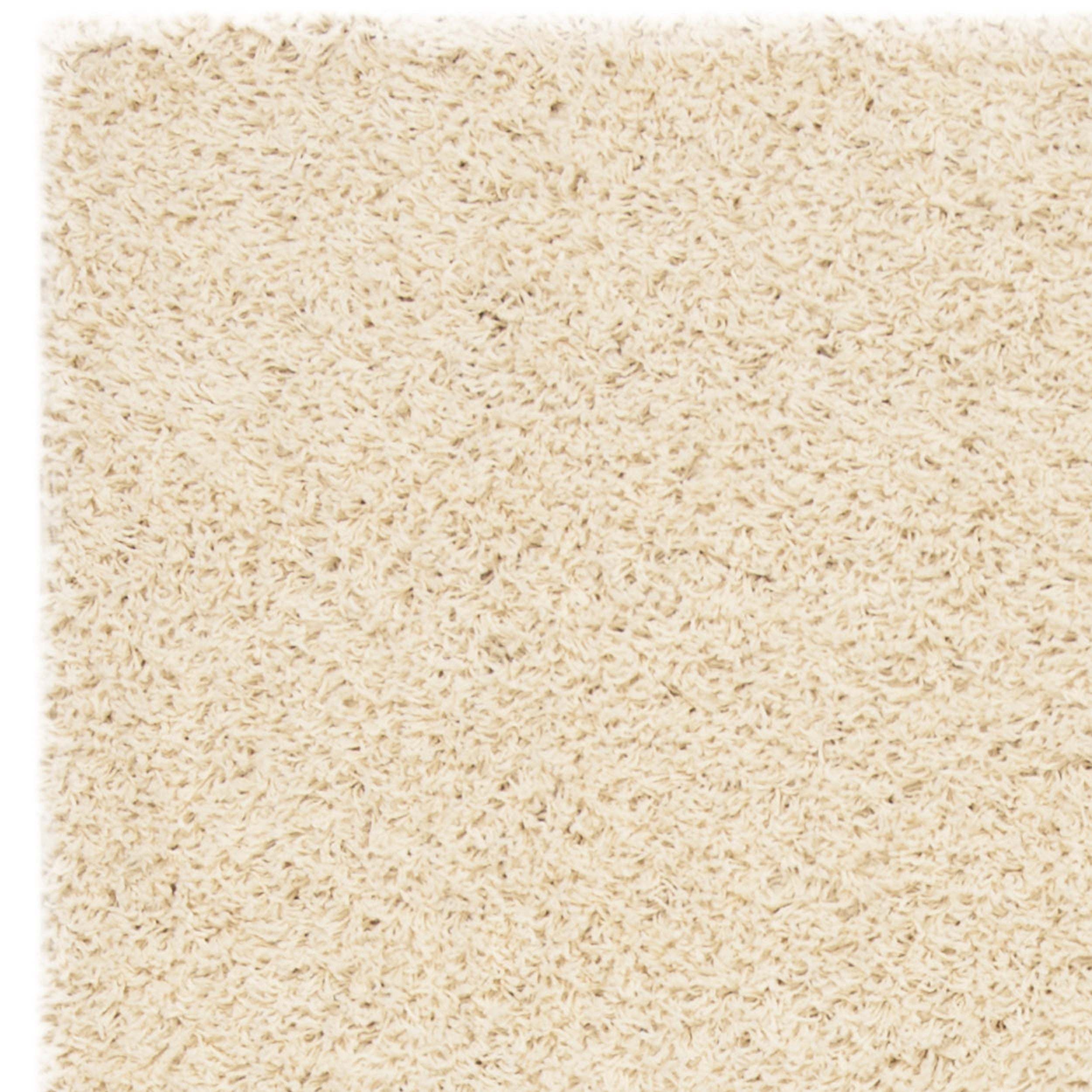 SAFAVIEH Lavena Solid Plush Shag Area Rug, Ivory, 10' x 14'