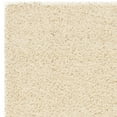 thumbnail image 7 of SAFAVIEH Lavena Solid Plush Shag Runner Rug, Ivory, 2'3" x 8', 7 of 7
