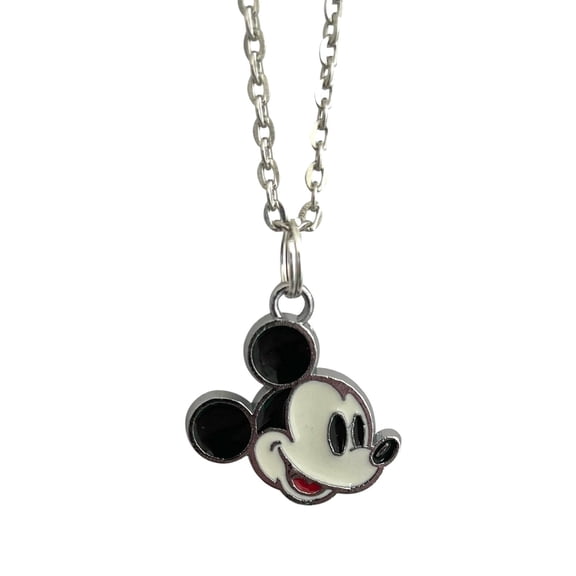 Mickey Cartoon Mouse Pendant Necklace