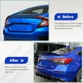 thumbnail image 2 of Trunk Wing Spoiler Body Kit for Honda Civic 22-24 Sedan SI RS Style Glossy Black, 2 of 8