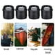 thumbnail image 5 of Juego de 4 tapones de drenaje para barcos, canoas y kayaks, color negro, 5 of 8