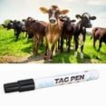thumbnail image 4 of Ear Ear Tag Pen Waterproof Strong Penetration Black Ink Ear Marking Pen Portable Permanent Markers for Pig Cow Sheep, 4 of 7
