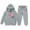 Grey, variant on lnmuld Girls Outfits 2 Piece 2025 Fashion Girls Long Sleeve Hooded Sweater and Pants Outfit Set for Older Children Comfortable Playwear Solid Color Size:12-13 Years