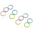 thumbnail image 1 of 10 Piezas Anillos Aros para Llavero Aro Saltar Metálico Redondo Material Hierro con Recubrimiento Adecuado para Llaveros Fabricación, 1 of 7