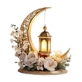 thumbnail image 2 of Decoración acrílica para Ramadán, soporte de escritorio plano 2D para coleccionar obras de arte con base estilo A, 2 of 9