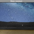 thumbnail image 6 of Ambesonne Galaxy Place Mats Set of 4, Milky Way Nİght Galaxy, Standard Size, Dark Blue Black, 6 of 6
