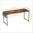 thumbnail image 3 of . Computer Desk with Non-Woven Storage Bag Office Work Desk for Small Spaces Writing Study Industry Modern Table for Bedroom Home Office, 3 of 8