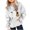 White, variant on BFHHYA Tween Girls' Halloween Hoodie Kid Girls Printed Cute Sweatshirt Long Sleeve Pullover Top with Pockets (3-14 Years)