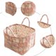 thumbnail image 1 of Canasta Almacenamiento Boho Tabet Acolchada Con Lavandería (345), 1 of 8
