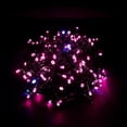 thumbnail image 1 of (Pink)20M 200 LED Two Color String Lights on Green Cable with 8 Function Modes, Ideal Indoor and Outdoor for Christmas, Tree, Bedroom, Garden, Parties, 1 of 5