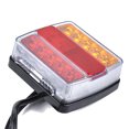 thumbnail image 4 of Riwesomey 1 par de luces traseras LED de 12V para remolque, camión, caravana, luz trasera, indicador de señal de giro, luz de freno, luz trasera de Vehículos, repuestos y accesorios Mis, 4 of 8
