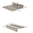 thumbnail image 4 of Rinker Boat Off Set Hatch Hinge | 5 x 4 1/4 Inch Stainless (Pair), 4 of 4