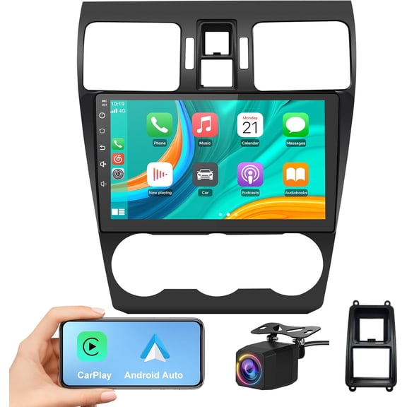 【2GB 64GB】 Car Radio Stereo Android 13 for Subaru Forester WRX Impreza 2013 2014 2015 with CarPlay Android Auto