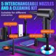 thumbnail image 5 of Ventilador de alta potencia y aspiradora portátil, limpiador inalámbrico recargable para el hogar y el coche, incluye boquillas y cepillos para una limpieza eficiente【C4915+3 cepillos】., 5 of 7