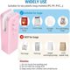 thumbnail image 2 of 3 in 1 Mini Bag Sealer, 2-pack Rechargeable Handheld Plastic Bag Reseal, 2 of 2