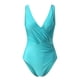 thumbnail image 5 of Traje de baño de una pieza Prolriy para mujer, traje de baño fruncido, traje de baño de entrenamiento, trajes de baño para mujer, bikini de control de barriga, deportivo, monokini, traje de baño, 5 of 8