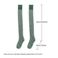 thumbnail image 5 of Bibifish Womens Socks Soft Thigh High Knitted Winter Boot Socks Warm Long Leg Warmers Over The Knee High Stocking For Ladies And Girls, 5 of 6