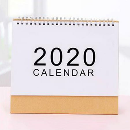 Akoada 2020 Desk Calendar Stand Up Calendar Monthly Planner For