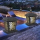 thumbnail image 5 of Solar Post Lights Outdoor Fence Cap Light For Posts Patio Garden Decoration White Lighting Black，Lighting Solar Outdoor Post Cap Lights Light For Fence, 5 of 9
