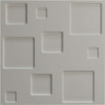 thumbnail image 5 of Ekena Millwork 19 5/8"W x 19 5/8"H Devon EnduraWall Decorative 3D Wall Panel, UltraCover Satin Blossom White (Covers 2.67 Sq. Ft.), 5 of 6