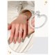 thumbnail image 3 of 1 anillo de estrella para mujer, con diseño de estrella, apilable, de aleación, con micropavé de circonita cúbica transparente., 3 of 3