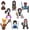 BH-DS004, variant on 8 Pcs/Set Anime Heroes Building Block Figures Set | Collectible Manga Model Dolls | Desktop Display Gifts for Fans & Collectors