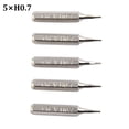 thumbnail image 2 of 5 Pcs Screwdriver Bit H4×28mm Small H0.7 H0.9 H1.5 H2 H3 H4 Screwdriver Head 4mm Hex Shank For Hand Repair Tool, 2 of 2