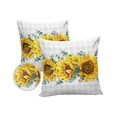 thumbnail image 2 of Cover Cushion Sofa Chair Case Pillow Decoration Office Home Cover Pillow Waterproof Sunflowers Flowe, 2 of 5