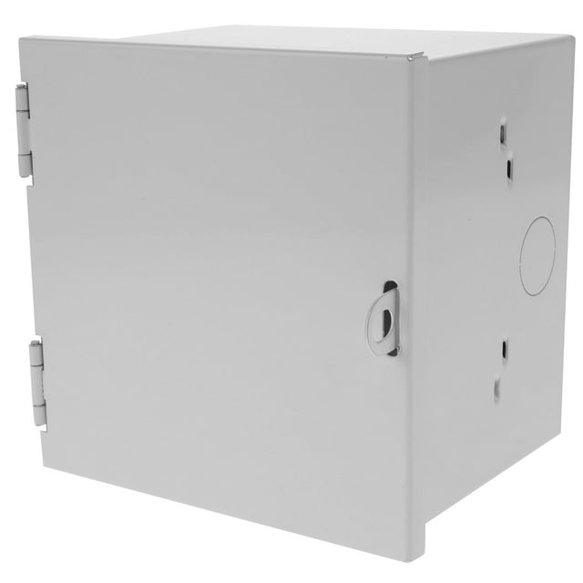 BRIGHTFUFU Boîte de Sortie Protectrice pour Usage Extérieur en Acier Inoxydable avec Protection contre la Pluie 1Ensemble