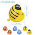 thumbnail image 3 of Jindong Animal Castanets DIY Percussion Musical Instrument Set Handheld Tambourine for Creative Play Classroom Music, 3 of 7