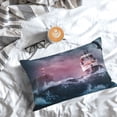 thumbnail image 5 of Yiaed Boat Lighthouse Storm Waves Print Brushed Microfiber Envelope Pillowcases, Standard,Envelope Closure Pillow Cases(No pillow core)-16"x24", 5 of 6