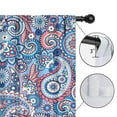 thumbnail image 4 of Blackout Kids Curtains,Paisley Pattern Childrens Insulated Curtains Set Of 2,Bedroom Essentials,Toddler Room Decor 52"x84"(132x213cm), 4 of 4
