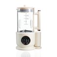thumbnail image 1 of AMERZIS 8 en 1 máquina para hacer leche de nueces, máquina automática de leche de soja de 45 oz para almendras, avena, coco, soja, leches a base de plantas y bebidas no lácteas caseras, con inicio ret, 1 of 5