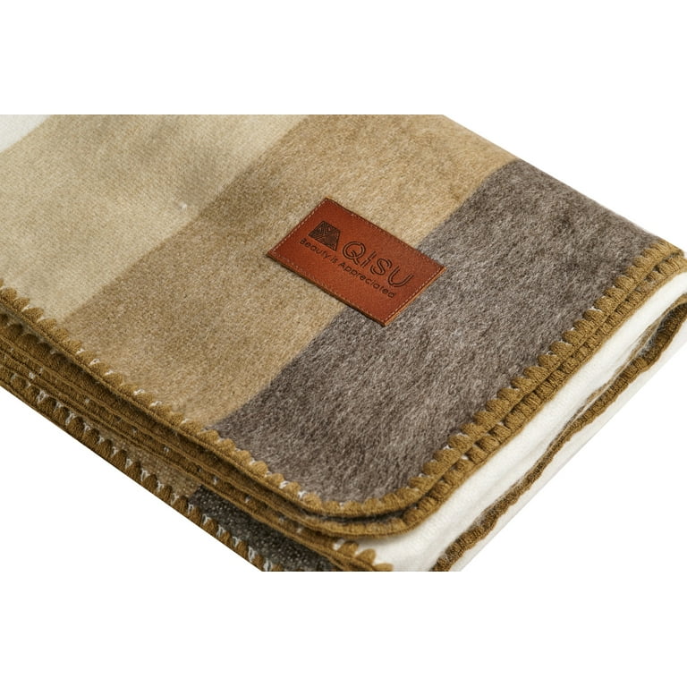 Thick alpaca online wool blanket