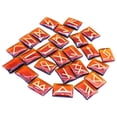 thumbnail image 2 of Piedra Natural Pulido Sunnimix 25x Tumbled Runas Vikingas Cristales De Cuarzo Rojo, 2 of 4