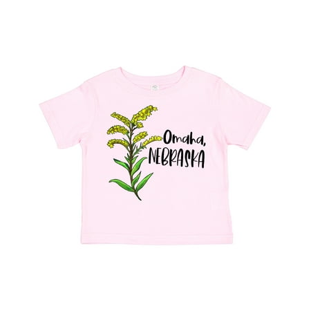 

Inktastic Omaha Nebraska Goldenrod Flower Gift Toddler Boy or Toddler Girl T-Shirt