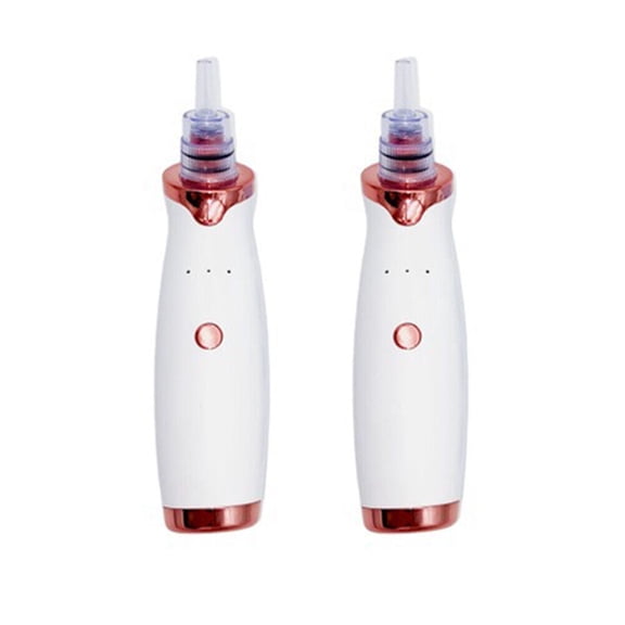 US 2 Pack Electric Blackhead Comedone Remover Pore Vacuum Cleaner RECHARGEABLE