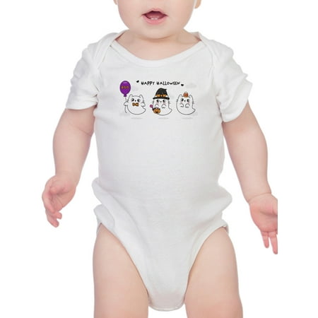 

Cute Spooky Ghost Kittens Bodysuit Infant -Image by Shutterstock 24 Months