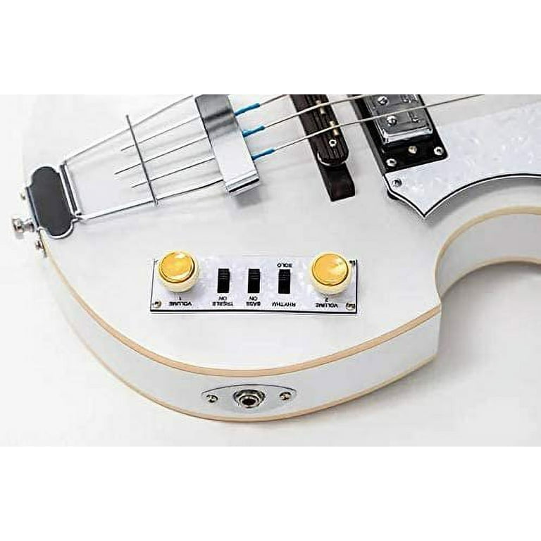 限定カラー Hofner Ignition Bass White Hofner Ignition Series Short-Scale Violin Bass Guitar Pearl White